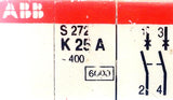 ABB S272-K25A Circuit Breaker 2-Pole 277/480VAC