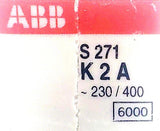 ABB S271-K2A Circuit Breaker 1-Pole 277/480VAC