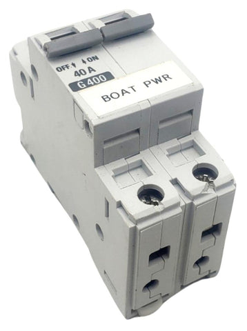 Allen Bradley 1492-CB2G400 Circuit Breaker 40A 3HP Ser B 2-Pole