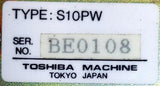 Toshiba S10PW Sequence Circuit Board H2184351 W/ HKT-100-5FF Power Supply