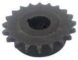 Martin 40BS20-1 Roller Chain Sprocket 20-Teeth 1" Bore Diameter With Keyway
