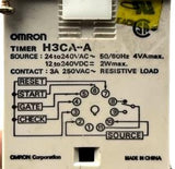 Omron H3CA-A Solid State Timer W/ Dayton 6X156M Power Block