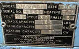 Magnus MIJI-LIF Heated Parts Washer 95 Gallon Tank 150 LB Capacity 9 kW 480V