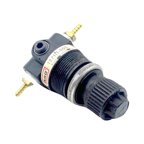 Aro 127111-000 Pneumatic Air Regulator W/ Barb Fittings 1/4" NPT