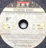 Jet 577102 Surface Grinding Wheel Size 8x1 Grit 46 3600RPM Max