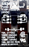 Siemens Potter & Brumfield K10P-11D35-24 Power Relay 10-15A  24-30VDC 120-277VAC