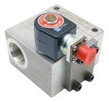 Danfoss 7W30-2-M24SV Solenoid Cartridge Valve 24VDC W/ 7W14-2161-M24SV Manifold