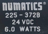Numatics 152SA400M Solenoid Valve With Numatics 225-372B Solenoid Coil