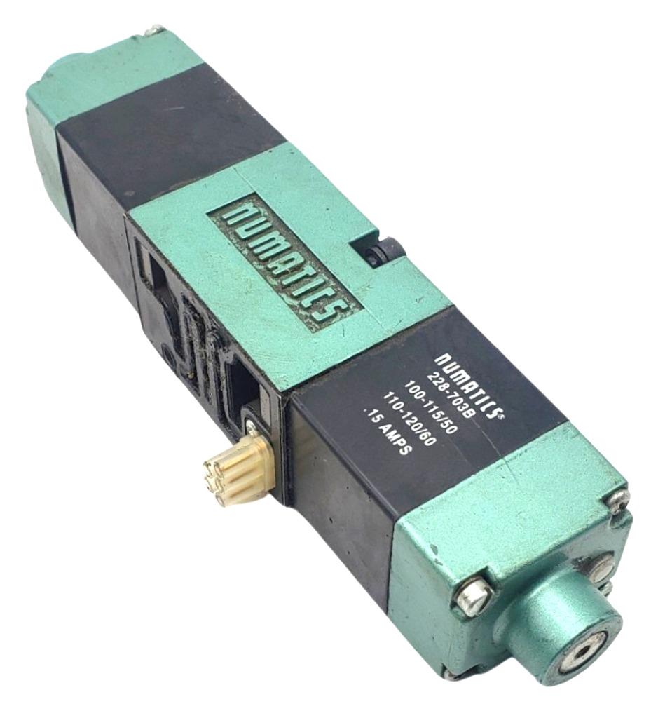 Numatics 081SS400K000030 Solenoid Valve Assembly With Numatics 228-703