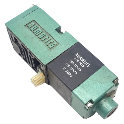 Numatics 081SA400K000030 Solenoid Valve Assembly With Numatics 228-703B 15A