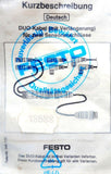 Festo 18688 Duo-Cable Extension KM12-DUO-M8-GDWD