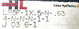 Hydro-Line LR5F-1X.5-N-.634-N-N-N-1-1J036-1 Pneumatic Cylinder 4-1/2" Long Body