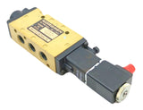 Norgren MH01CDA74ALPE Solenoid Valve 24VDC 5-Port 150PSIG 160° Max Temp
