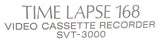 Sony SVT-3000 Time Lapse Video Casette Recorder AC 120V 60Hz 18W LR83409
