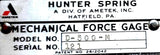 Ametek D-500-M Mechanical Force Gage Serial No 121 Patent No 2612042