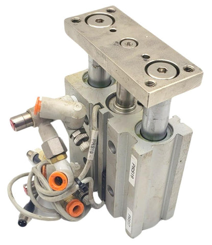 SMC MGPM25N-50-RN Pneumatic Compact Guide Cylinder Max Pressure 145PSI ...