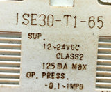 SMC 1SE30-T1-65 Pressure Switch 12-24VDC Class 2 125mA Max -0.1-1MPa