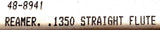 Unbranded LEI-533-J-20-97 Reamer Straight Flute .1350 Alt. Number 48-8941