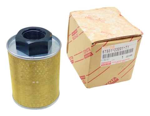 Toyota 67501-23001-71 Hydraulic Forklift Filter 3.12" OD 4.48" Length
