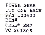 Power Gear 100422 Leg Repair Kit 400 Series 4" Bore