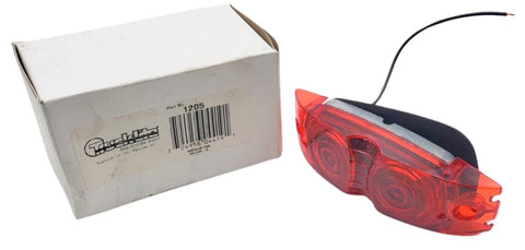 TruckLTE 1205 Light Signal-Stat 9077 Lense with 1203 Metal Base Red