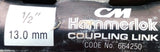 CM Hammerlok 664250 1/2" 13.0mm Coupling Link 1200Lb. 80 Grade Forged Steel