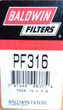 Baldwin PF316 Fuel / Water Separator Filter Element