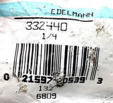 Edelmann 332440 Shut-off Valve Manual Double Female