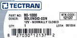 Textran 80-1000 Solenoid Valve Bracket Mounted 12v Normally Closed