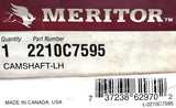 Meritor 2210C7595 Camshaft Left Hand S-cam