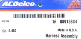 AcDelco 08913884 Harness Assembly Gr. 2.480 0521D8 C-7731