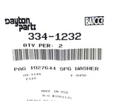 Dayton Parts 334-1232 Suspension Washer