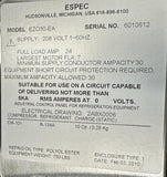 Espec EZ030-EA Environmental Stability Test Chamber 28 Cu/Ft EZO30-EA