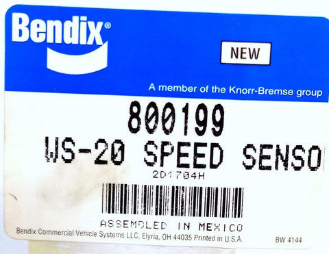 Bendix 800199 Wheel Speed Sensor WS-20