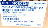 Kollmorgen AKM42G-ANC2R-00 Servo Motor 1.4kW 4.64 Arms 3.41Nm 6000RPM IP54