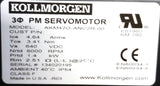 Kollmorgen AKM42G-ANC2R-00 Servo Motor 1.4kW 4.64 Arms 3.41Nm 6000RPM IP54