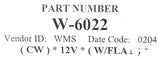 Kodak W-6022 Vibrator Motor Alternate Number 430-0008-033
