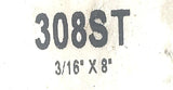 Edelmann 308ST Brake Line 3/16"x8" (Lot of 5) 4324