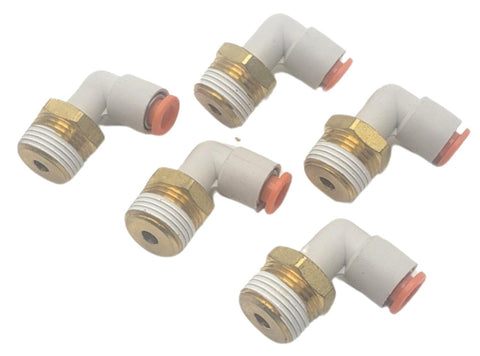 SMC KQ2L07-36S One-Touch Male Elbow NKQA22 (Lot OF 5)