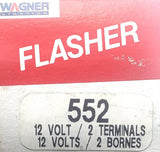 Wagner Lighting 552 Flasher 12V 2 Terminals