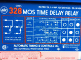 ATC 328B-200-Q-10XX MOS Time Delay Relay 1-10Sec 7A 1/6HP 125/250VAC