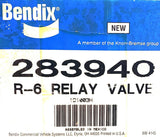 Bendix 283940 Relay Valve R-6 1D1003H