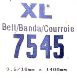 Gates 7545 V-Belt 9.5/10mmX1400mm 17017545