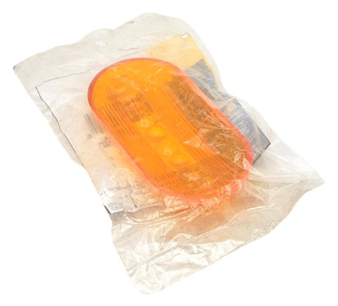 Signal-Stat 9093A Marker Light Replacement Lens Amber (Lot of 4)