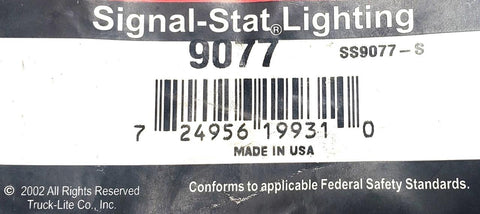 thumbnail image 2 of Truck-Lite 1233 Red Side Marker Light Assembly – Clearance/Marker Light With Cats Eye 9077 Lens, Bulbs Included 2 of 6