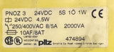 Pilz 474894 Emergency Stop Safety Relay PNOZ 3 24VDC 4.5W 250/400VAC 2000VA