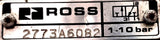 Ross 2773A6082 Pneumatic Valve