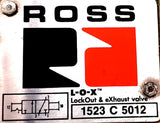 Ross 1523-C-5012 Lockout Exhaust Valve