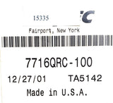 Parlec 7716QR-100 Tapping Tap Adapter 1"  TA5142 15335