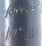 Jacobs DIA.OJ.T.ENGLAND Chuck Arbor Straight Shank Dew Series 1/2" A4000 7348